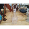 CARAFE CRISTAL BOUCHON PLAT 