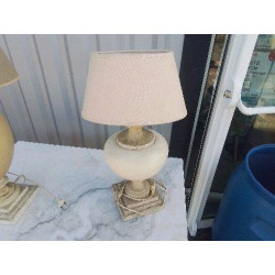 LAMPE LE DAUPHIN TRAVERTIN MM