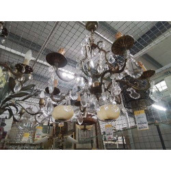 LUSTRE BRONZE PAMPILLES 
