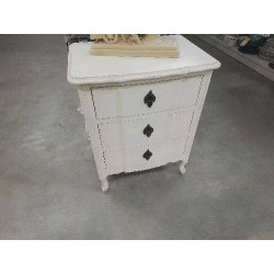 COMMODE BLANCHE PM 3T + CLÉ...