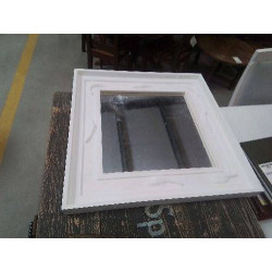 MIROIR CADRE BLANC DAUPHIN