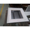 MIROIR CADRE BLANC DAUPHIN
