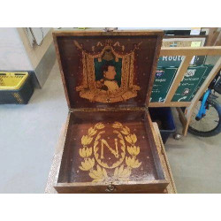 COFFRET MARQUETÉ NAPOLÉON 