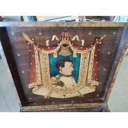 COFFRET MARQUETÉ NAPOLÉON 
