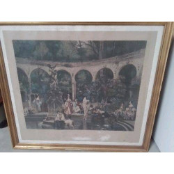 GRAVURE FRANÇOIS FLAMENG...