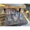 LOT 7 VERRES À BIÈRES DÉPAREILLÉS