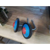 LOT DE 2 ROULETTES VÉLO BLEU/ROUGE