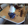 LAMPE VINAIGRIER ALSACIEN BLEU GRIS