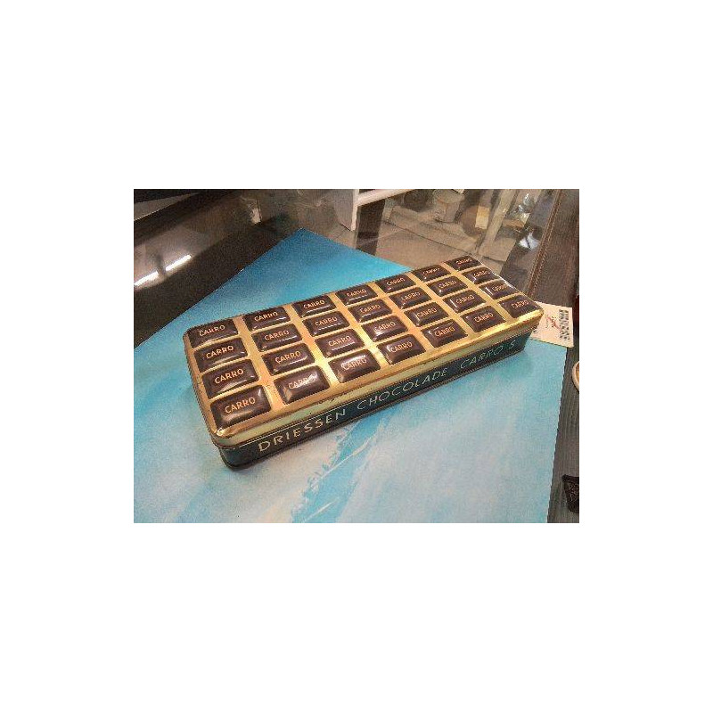 BOITE METAL CHOCOLADE VINTAGE
