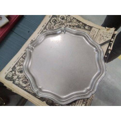 PLAT ETAIN DENTELÉ PM