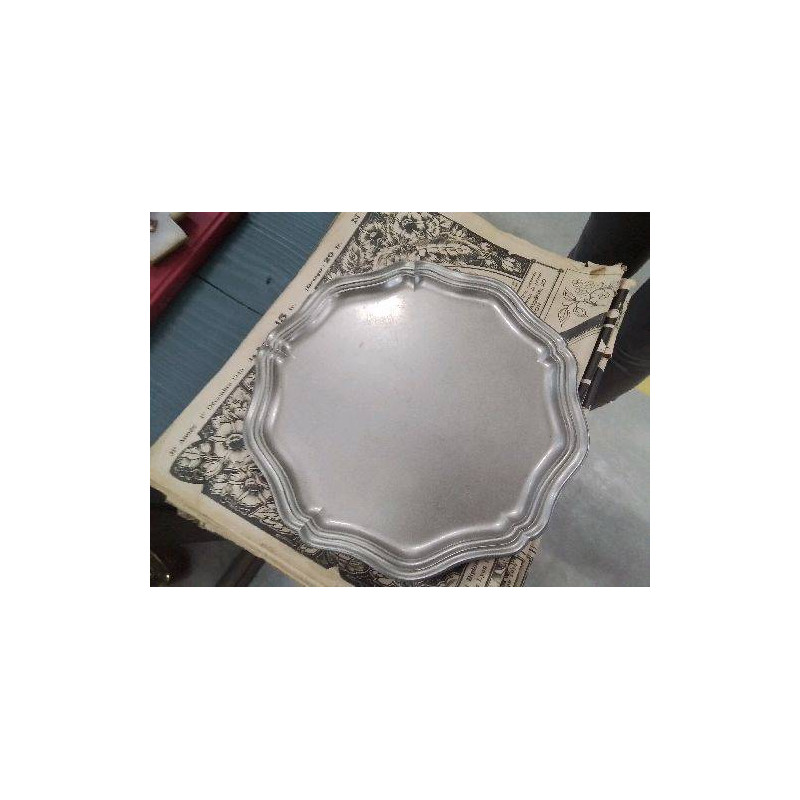 PLAT ETAIN DENTELÉ PM