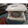 PENDULE MARBRE MOUVEMENT OK+CLÉ C9