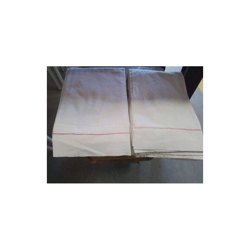 DRAP ANC LISERET ROSE