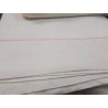 DRAP ANCIEN 2 PERS LISERET ROSE/JAUNE
