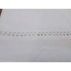 DRAP ANC COTON AJOURE