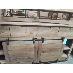 CANIND04-ENFILADE TECK 2 PORTES COULISSANTES  180/45/HT 90CM