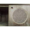 DN214-ENFILADE TECK ROTIN 2 PORTES 4 TIROIRS 145/45/HT 60 CM