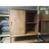 MEUBLE TECK 2 PORTES 80/40/90 CM