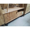 SEV20-MEUBE TV TECK PORTE NICHE TIROIR 115/40/60 CM