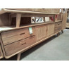 DN205-MEUBLE TECK ROTIN 200/45/60 CM