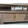 DN205-MEUBLE TECK ROTIN 200/45/60 CM