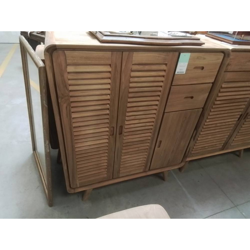 DN202-MEUBLE TV TECK ROTIN 150/45/HT 65 CM