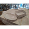 SERVITEUR À SARDINES PORCELAINE BLANC 