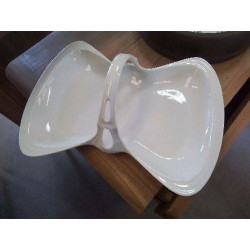 SERVITEUR PORCELAINE PANIER...