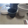 POT PVC GRIS PM+SOUCOUPE