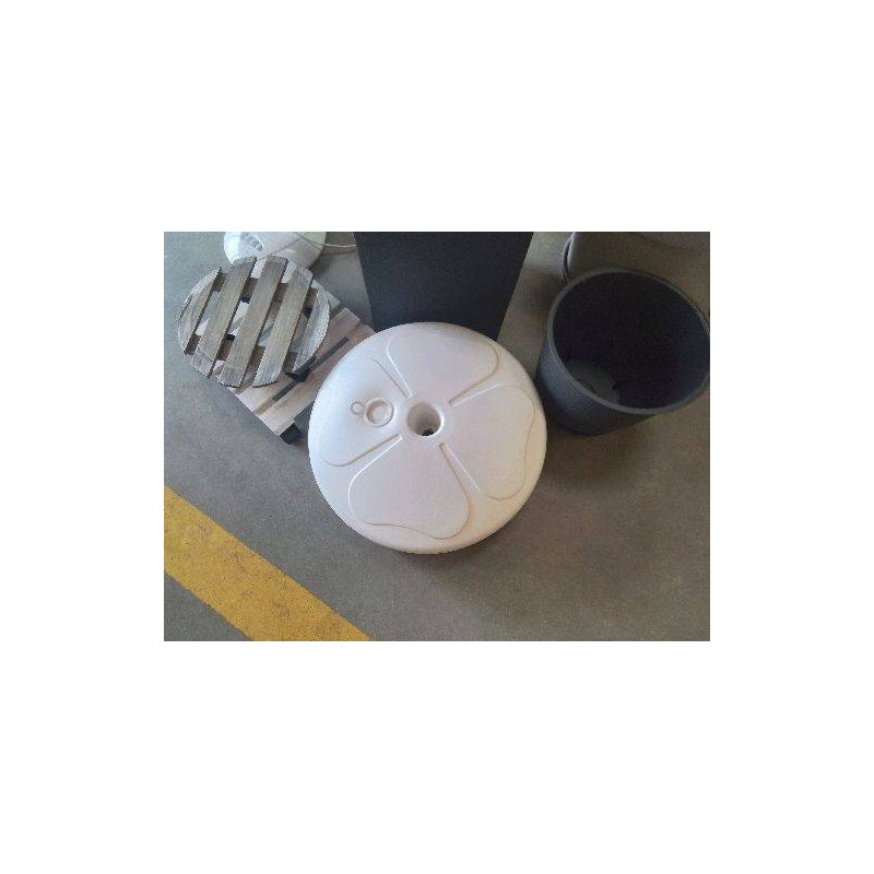 PIED PARASOL PVC BLC