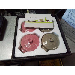 LOT 4 CASSOLETTES 