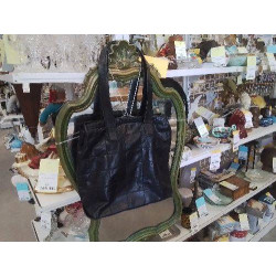 SAC CUIR NOIR 2 ANSES 