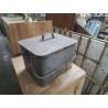 COFFRET METAL RECT COUVERCLE 1 ANSE