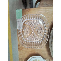 PLAT OVALE CRISTAL DE BOHÊME 