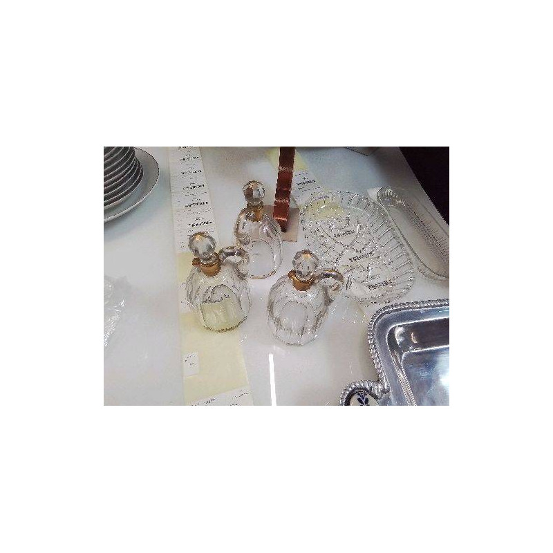 CARAFE CRISTAL DORÉ PM
