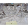 LOT 6 COUPES CRISTAL ANCIEN