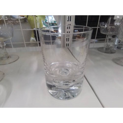 LOT 4 VERRES WHISKY CRISTAL...