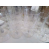 LOT 6 VERRES CRISTAL ANCIEN