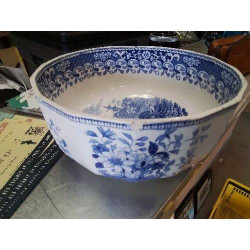 SALADIER BLC BLEU LOUIS LEBEUF JAPONISANT EN L’ETAT