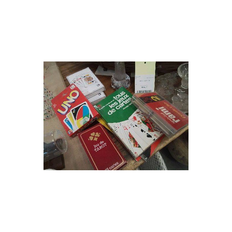 LOT JEU CARTES 