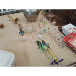 LOT BIBELOTS VERRE 