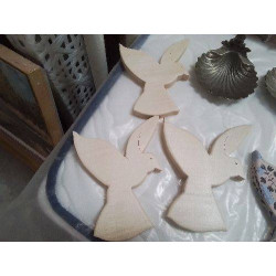DECO OISEAU BOIS BRUT