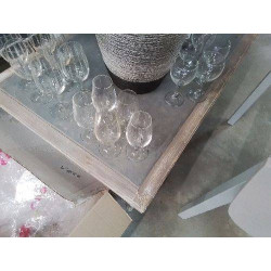 LOT 5 VERRES BALLON ALLONGÉS