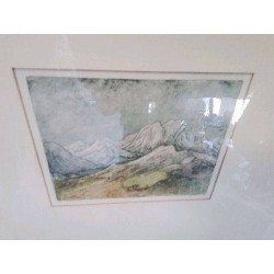 TABLEAU VUE MONTAGNE