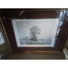LITHO ARBRE BATEAU 63/90 TOUR DORÉ 