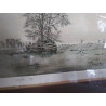 LITHO ARBRE BATEAU 63/90 TOUR DORÉ 