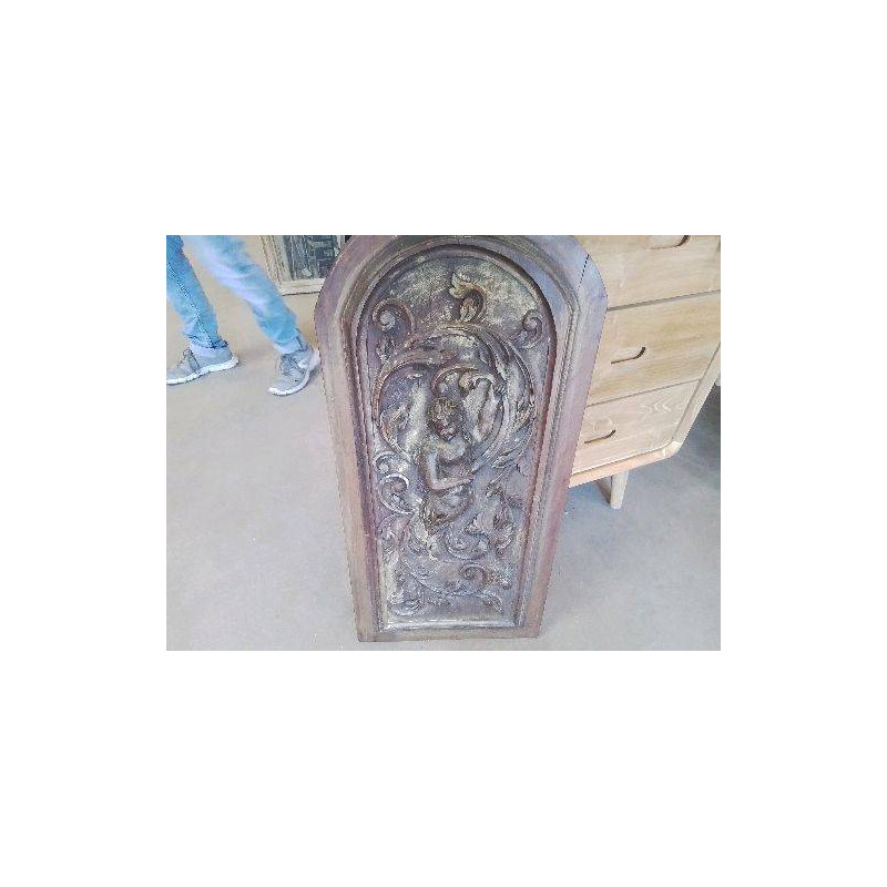 CADRE SCULPTÉ BAS RELIEF SIRENE
