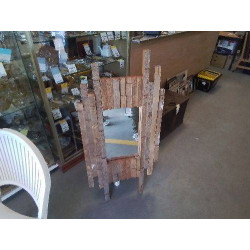 MIROIR BOIS BRUT EXO