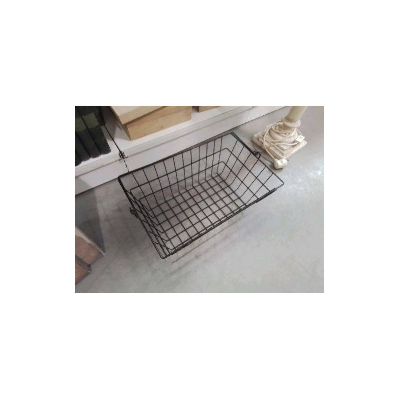 PANIER FIL NOIR RECT