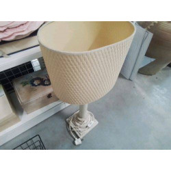 LAMPE ALBATRE BEIGE